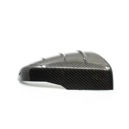 Compressive Tuning Carbon Fiber Mirror Caps | Subaru Impreza/Outback/Legacy/Ascent (MRCAP-FCF-2N)