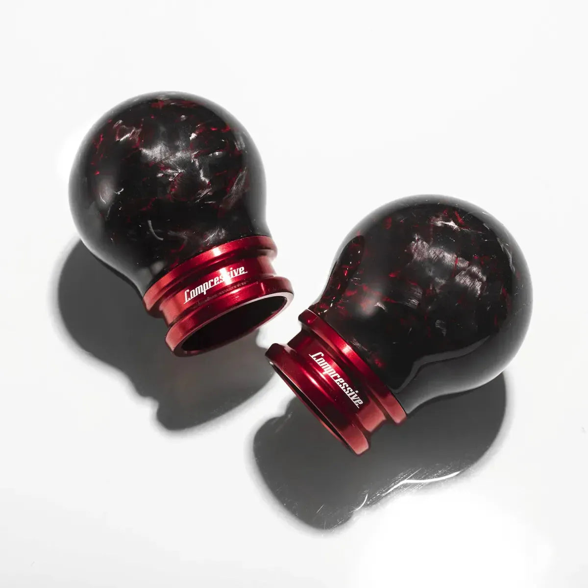 Compressive Tuning Forged Limited Edition Red Carbon Fiber Shift Knob Most Subaru Models