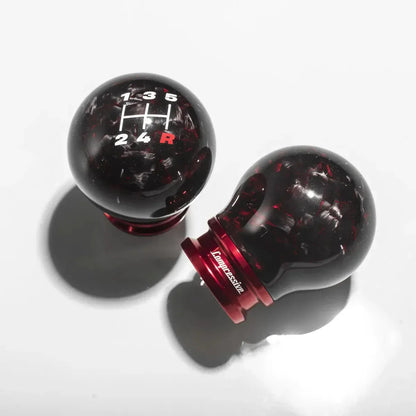 Compressive Tuning Forged Limited Edition Red Carbon Fiber Shift Knob Most Subaru Models