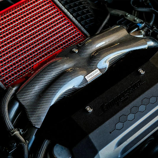 Compressive Tuning EngineArt Carbon Fiber Manifold Cover 2015-2021 WRX / 2014-2018 Forester XT