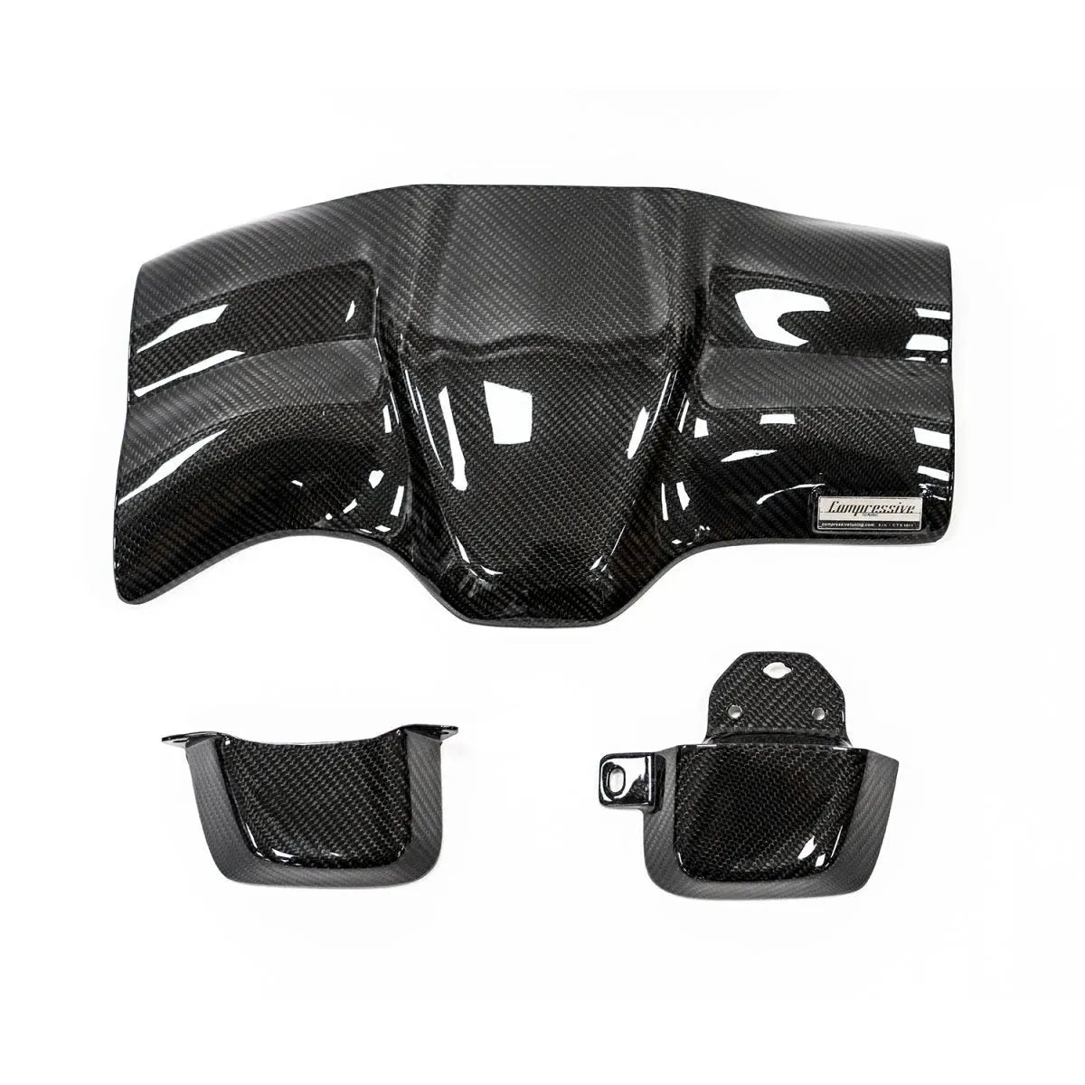 Compressive Tuning Carbon Fiber Intake Cover & Pulley Addon | 22-24 BRZ/GR86