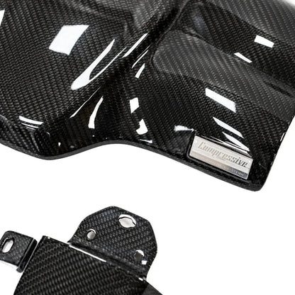Compressive Tuning Carbon Fiber Intake Cover & Pulley Addon | 22-24 BRZ/GR86