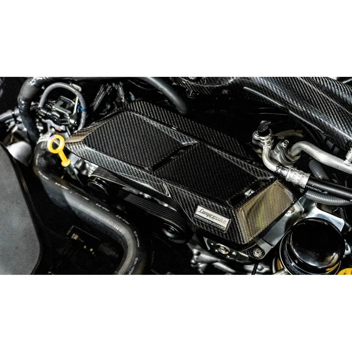 Compressive Tuning EngineArt Carbon Fiber Pulley Cover 2022-2025 WRX