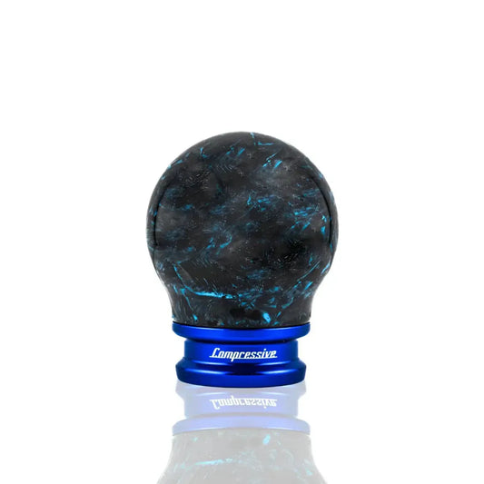 Compressive Tuning Forged Limited Edition Blue Carbon Fiber Shift Knob Most Subaru Models