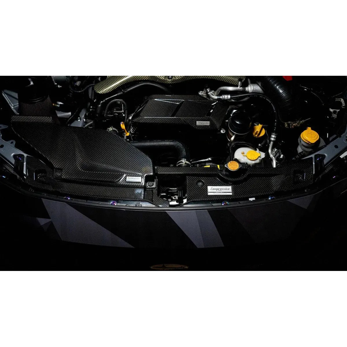 Compressive Tuning Carbon Fiber Smartflow Radiator Shroud 2022-2024 WRX