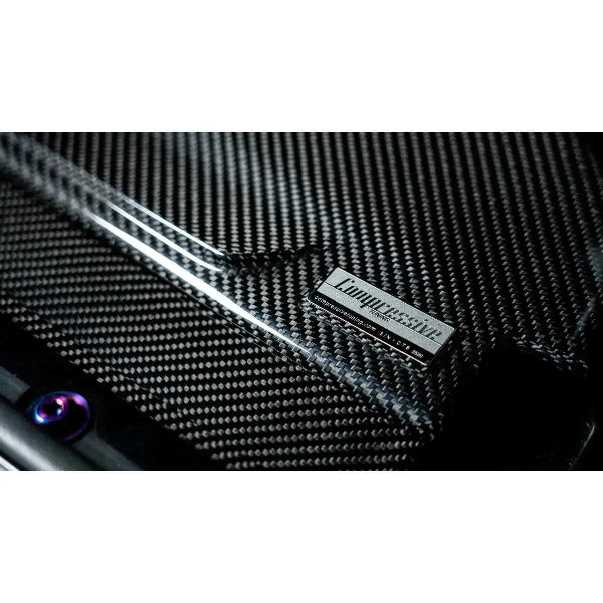 Compressive Tuning EngineArt Dry Carbon Intake Snorkel Cover 2022-2024 WRX