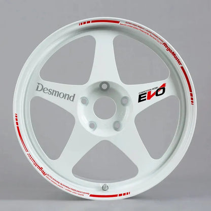 Desmond Regamaster EVO II Tarmac Model 18x9.5 +38 5x120 Gloss White (SET)