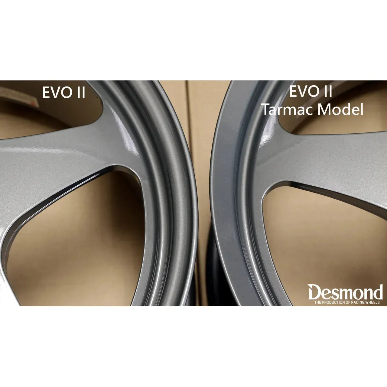 Desmond Regamaster EVO II Tarmac Model 18x9.5 +38 5x120 Gloss White (SET)