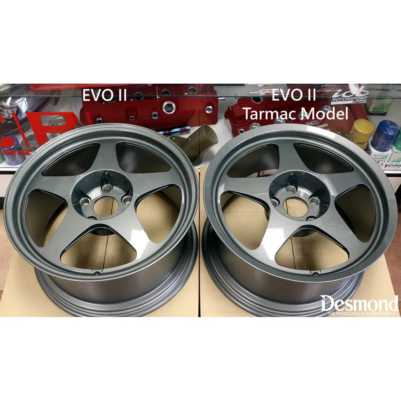 Desmond Regamaster EVO II Tarmac 18x9.5 +38 5x120 White – WheelFlip