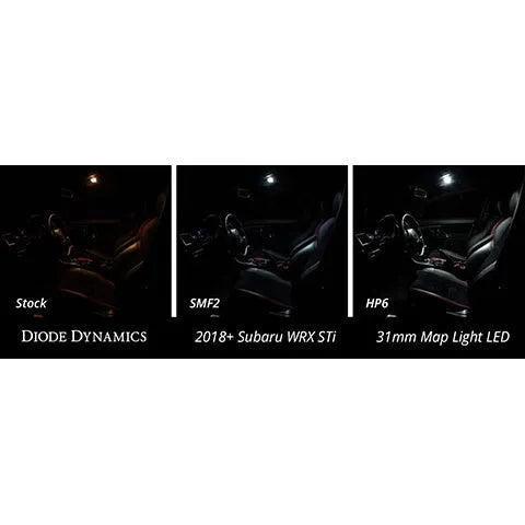 Diode Dynamics LED Map Lights | WRX 15-23 / Evo X 08-15 (DD0147P)