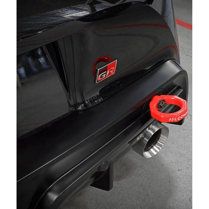 aFe CONTROL Rear Tow Hook Red | Toyota GR Supra (20-21) / Toyota Supra (20-26) (450-721002-R)