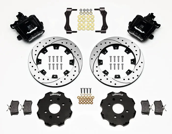 Wilwood Rear Parking Brake Caliper Kit | 2.39" Axle Offset 12.19" Rotors (140-10207)