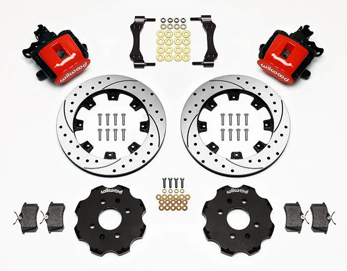 Wilwood Rear Parking Brake Caliper Kit | 2.39" Axle Offset 12.19" Rotors (140-10207)