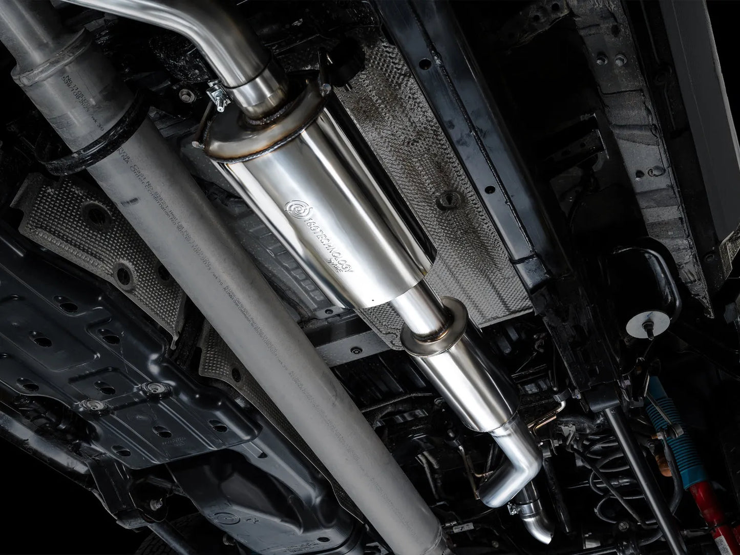 AWE Tuning Exhaust for 4th Gen Toyota Tacoma Dual Diamond Black Tips (3015-33254)