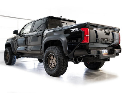 AWE Tuning Exhaust for 4th Gen Toyota Tacoma Dual Diamond Black Tips (3015-33254)
