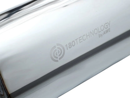 AWE Tuning 23-24 Toyota GR Corolla Touring Edition Catback Exhaust - Chrome Silver Tips (3015-52472)