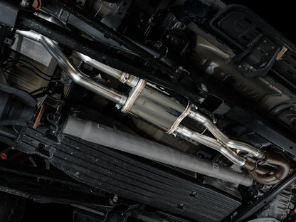 AWE Tuning Gen 3 Raptor SwitchPath Exhaust - Chrome Silver Tips (3025-32356)