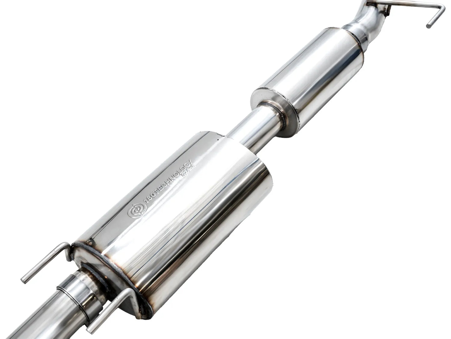 AWE Tuning 0FG Exhaust for 3rd Gen Toyota Tundra - Dual Diamond Black Tips (3015-33063)
