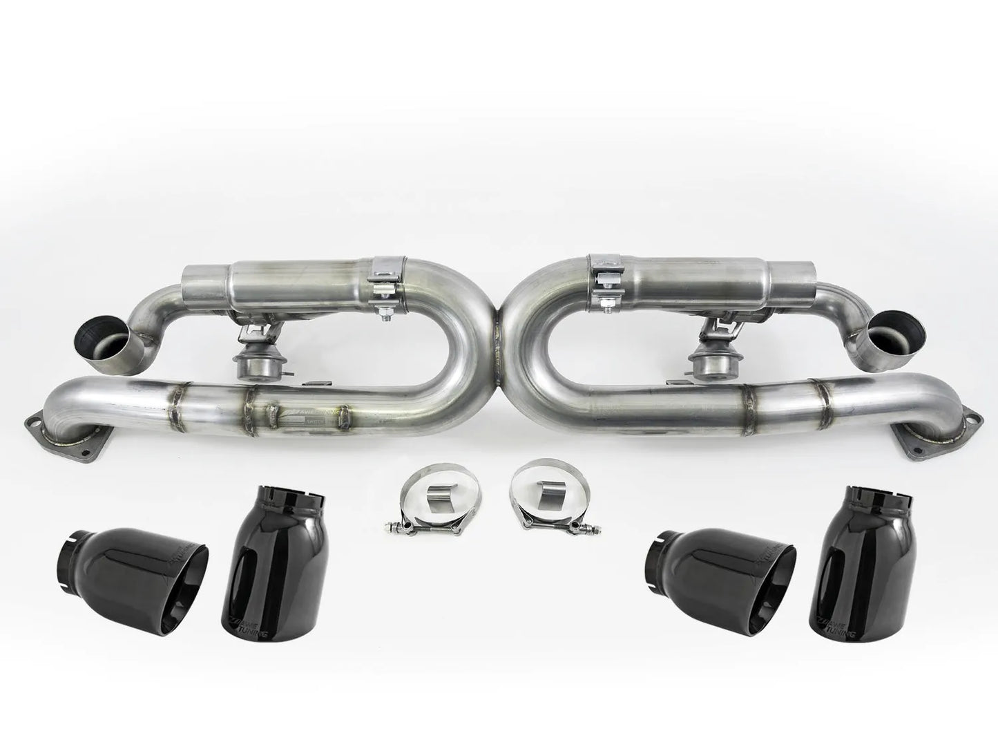 AWE Tuning AWE SwitchPath Exhaust for Porsche 991 - Non-PSE cars - Diamond Black Tips - 3025-43014