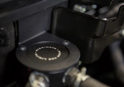 Mishimoto Baffled Oil Catch Can - PCV Side | 2017+ Honda Civic Type R (MMBCC-CTR-17PBE2)