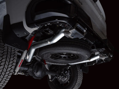 AWE Tuning 4th Gen GM 1500 6.2L Catback Split Rear Exit (w/ Bumper Cutouts) - OE Tips (3015-31202)