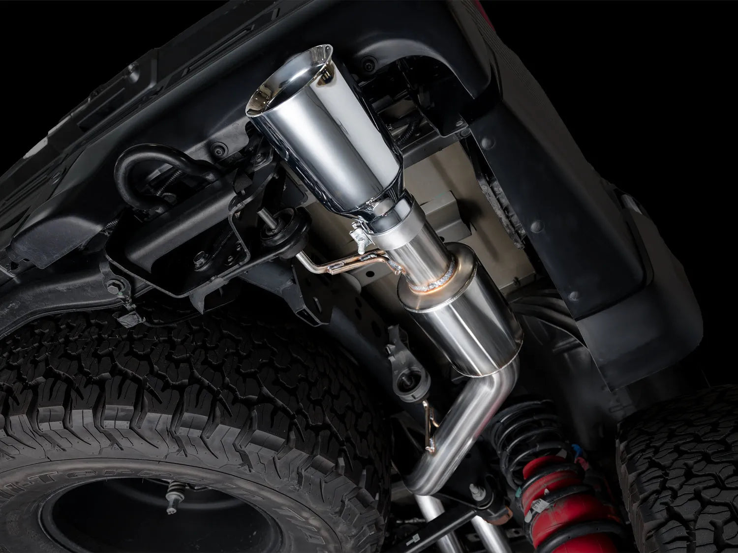 AWE Tuning Gen 3 Raptor R SwitchPath Exhaust - Chrome Silver Tips (3025-32852)