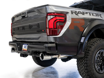 AWE Tuning Gen 3 Raptor R SwitchPath Exhaust - Chrome Silver Tips (3025-32852)
