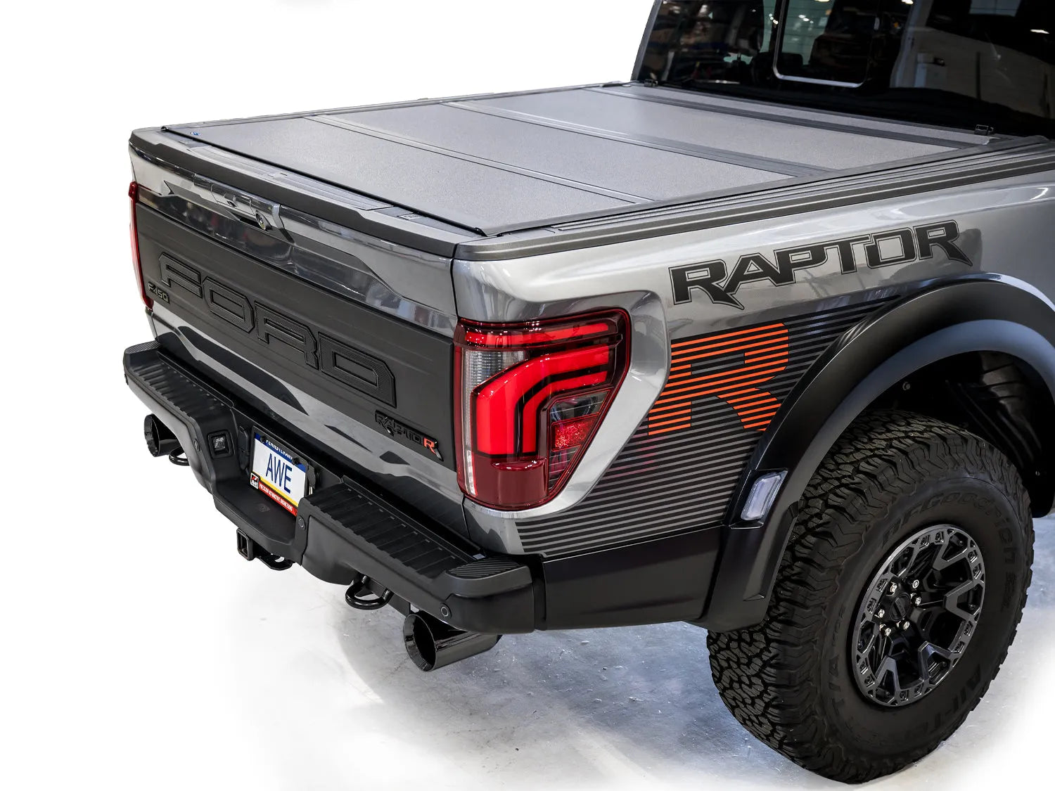AWE Tuning Gen 3 Raptor R SwitchPath Exhaust - Diamond Black Tips (3025-33852)