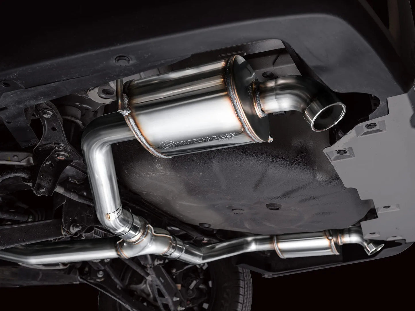 AWE Tuning 20-25 Subaru Outback (Wilderness & XT) 0FG Catback Exhaust w/Dual BashGuards (3015-38246)
