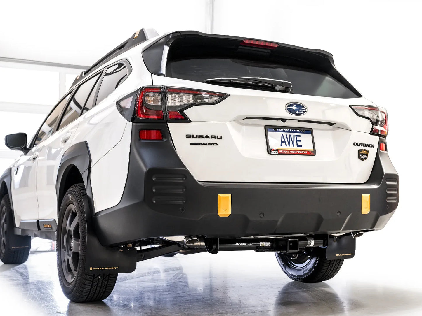 AWE Tuning 20-25 Subaru Outback (Wilderness & XT) 0FG Catback Exhaust w/Dual BashGuards (3015-38246)