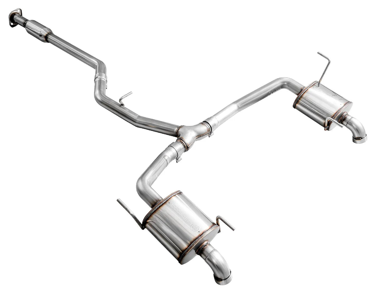 AWE Tuning 20-25 Subaru Outback (Wilderness & XT) 0FG Catback Exhaust w/Dual BashGuards (3015-38246)