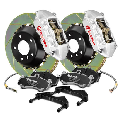 Brembo Gran Turismo Drilled Brake Kit 4 Piston 2-Piece Front | Multiple Fitments (1B2.7008A)