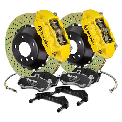 Brembo GT Series Cross D&S 2-Piece Rear Rotor Big Brake Kit | Subaru 14-21 WRX/WRX STI (2P1.8020A)
