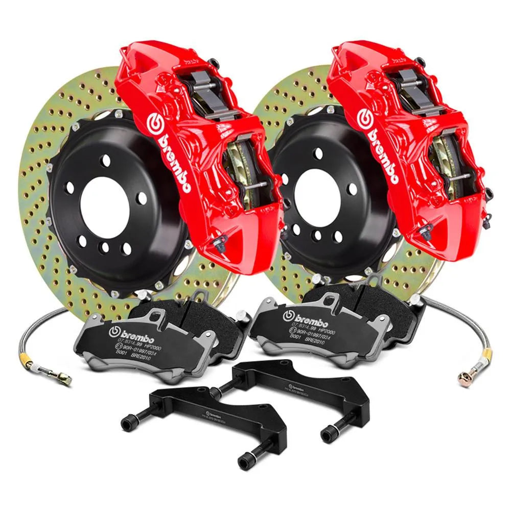 Brembo GT Series Cross Drilled Front Big Brake Kit | Subaru Multiple Fitments (1M1.8034A)
