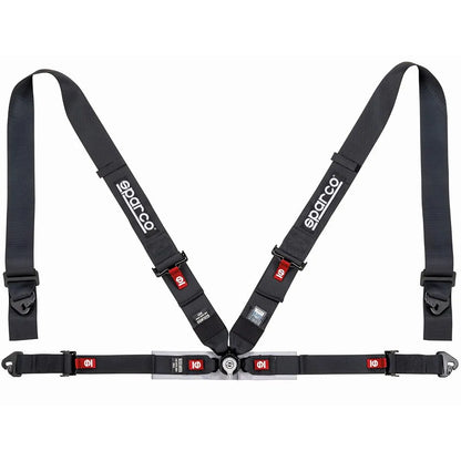 Sparco 3" 4-Point Competition Harness (04716M1AZ/NR/RS)