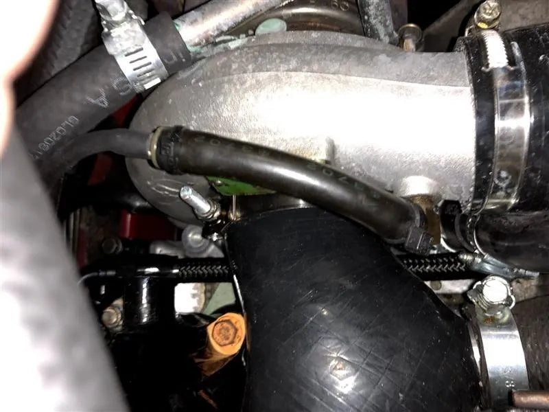 Torque Solution 2.4in Turbo Inlet Hose | Subaru WRX/STI 02-13, Legacy GT 05-09 (TS-SU-463BU)