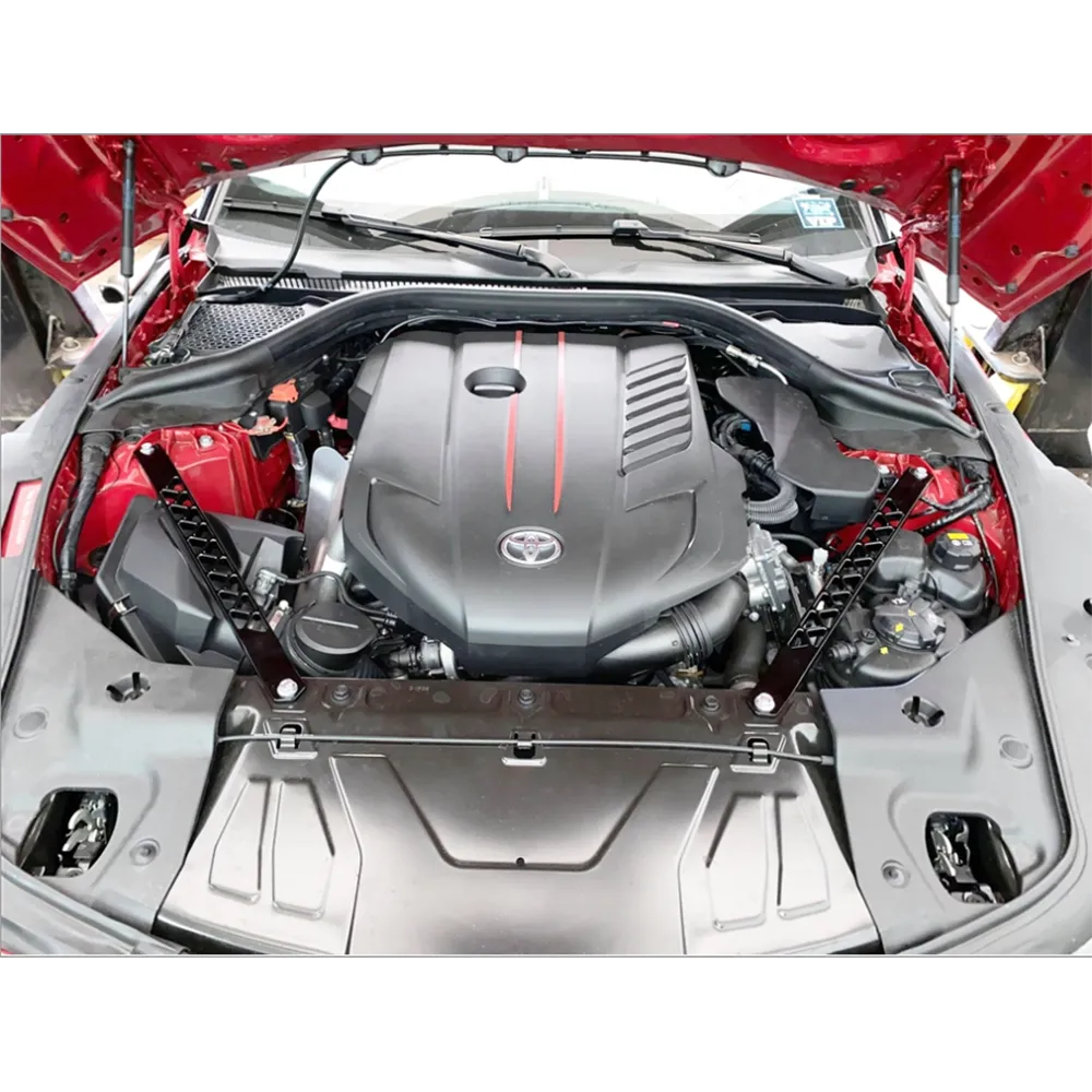 Torque Solution Billet Strut Cross Braces | 2020-2026 Toyota GR Supra (TS-GR-642S)