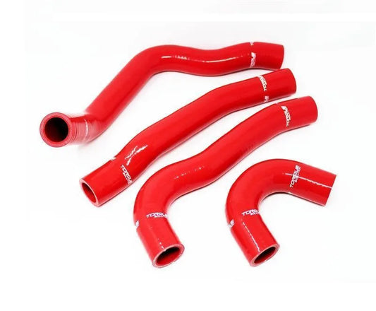 Torque Solution Silicone Radiator Hose Kit | 2008-2015 Mitsubishi Evo X (TS-EVX-434RD)