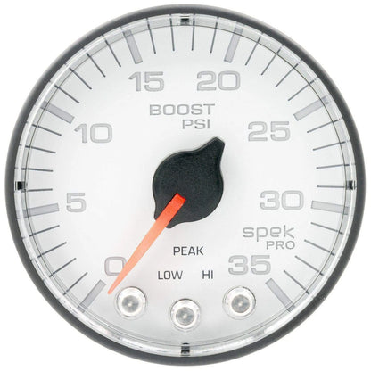Autometer Spek-Pro 2 & 1/16" Boost Gauge 35PSI