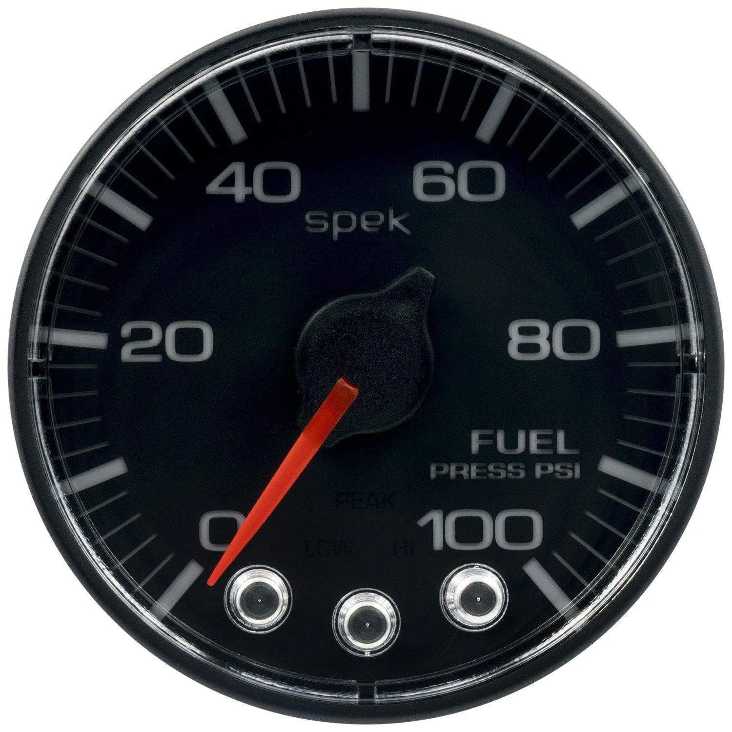 Autometer Spek-Pro 2 & 1/16" Fuel Press Gauge 100PSI