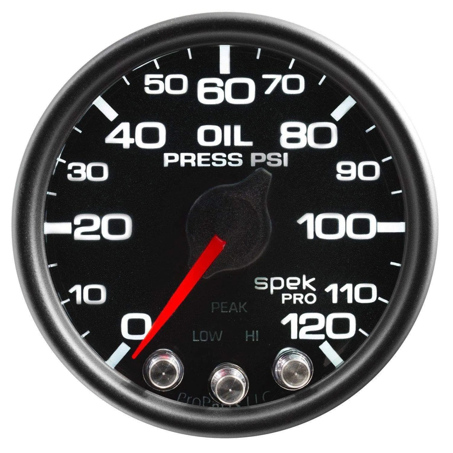 Autometer Spek-Pro 2 & 1/16" Oil Press Gauge 120PSI