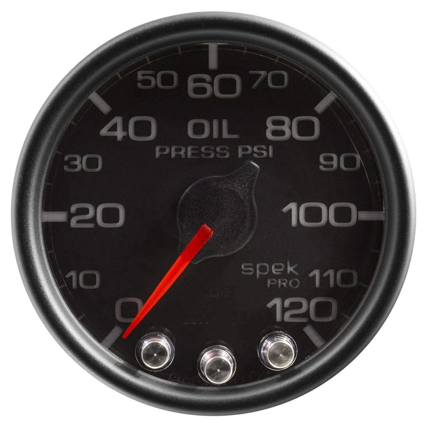 Autometer Spek-Pro 2 & 1/16" Oil Press Gauge 120PSI