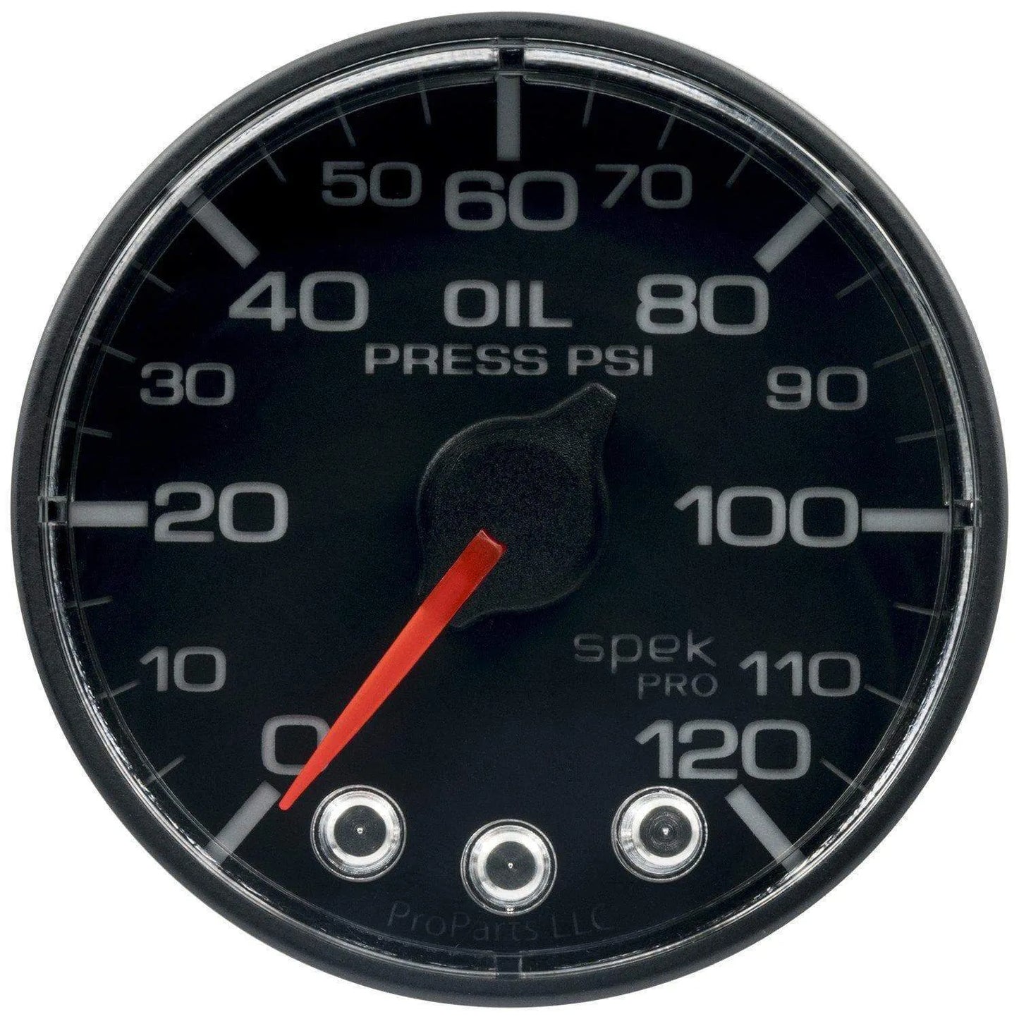 Autometer Spek-Pro 2 & 1/16" Oil Press Gauge 120PSI