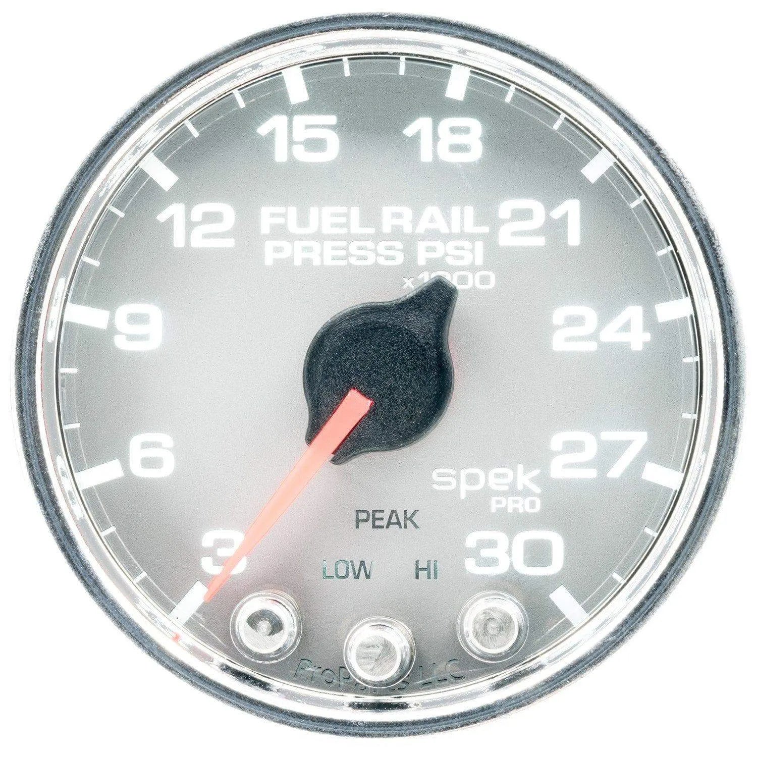 Autometer Spek-Pro 2 & 1/16" Rail Press Gauge 30KPSI