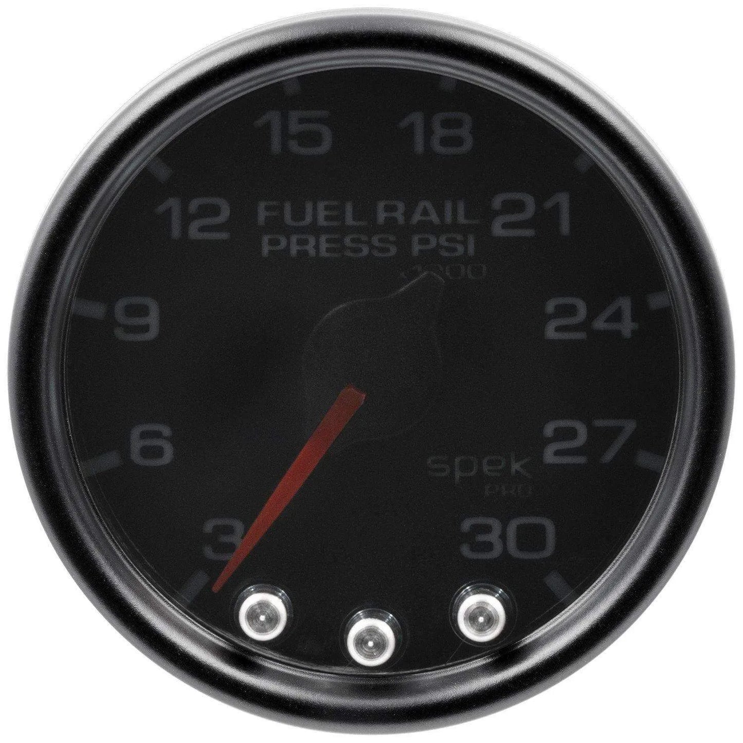 Autometer Spek-Pro 2 & 1/16" Rail Press Gauge 30KPSI