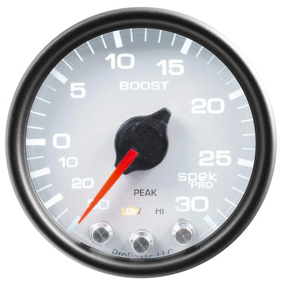 Autometer Spek-Pro 2 & 1/16" Vac/Boost Gauge 30INHG-30PSI