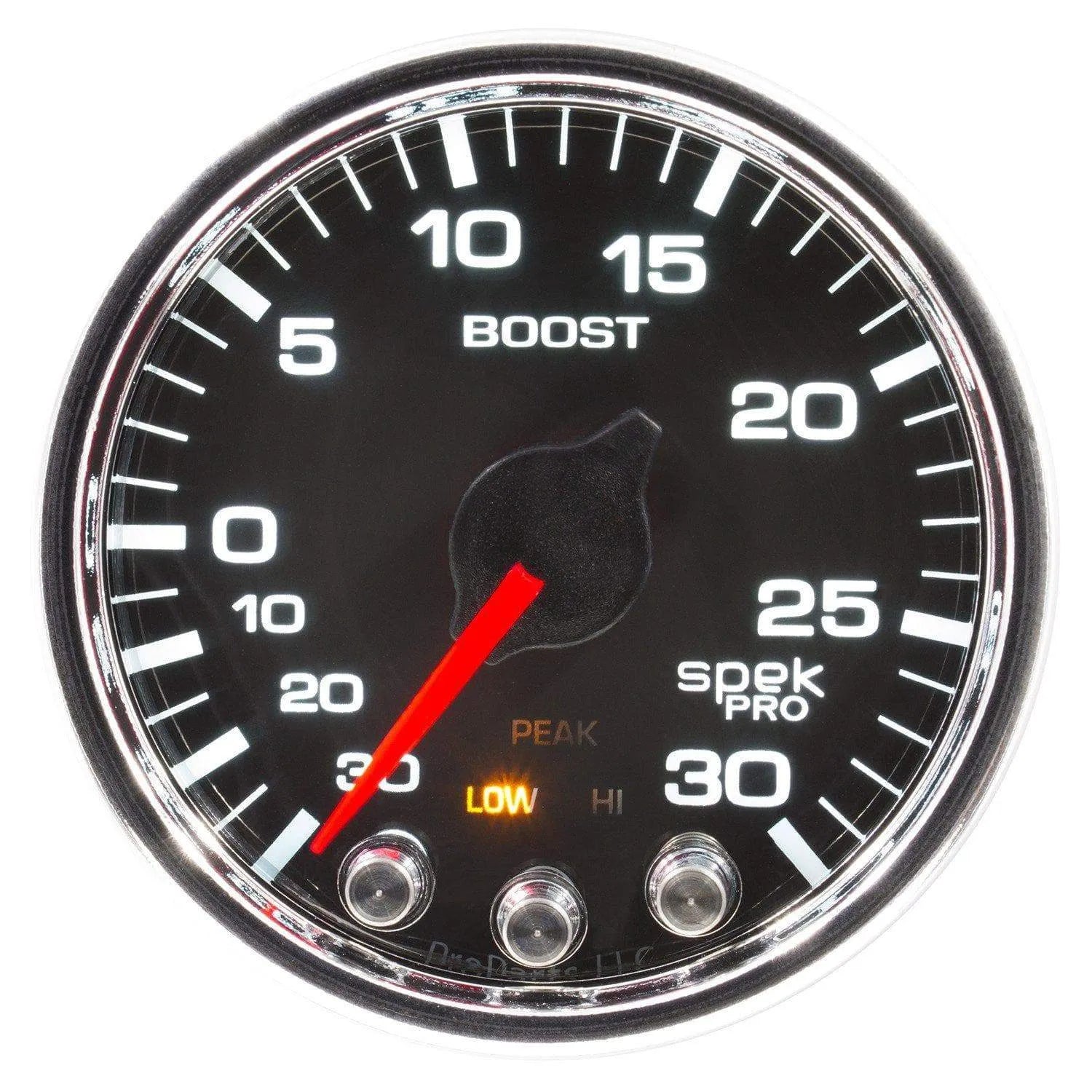 Autometer Spek-Pro 2 & 1/16" Vac/Boost Gauge 30INHG-30PSI