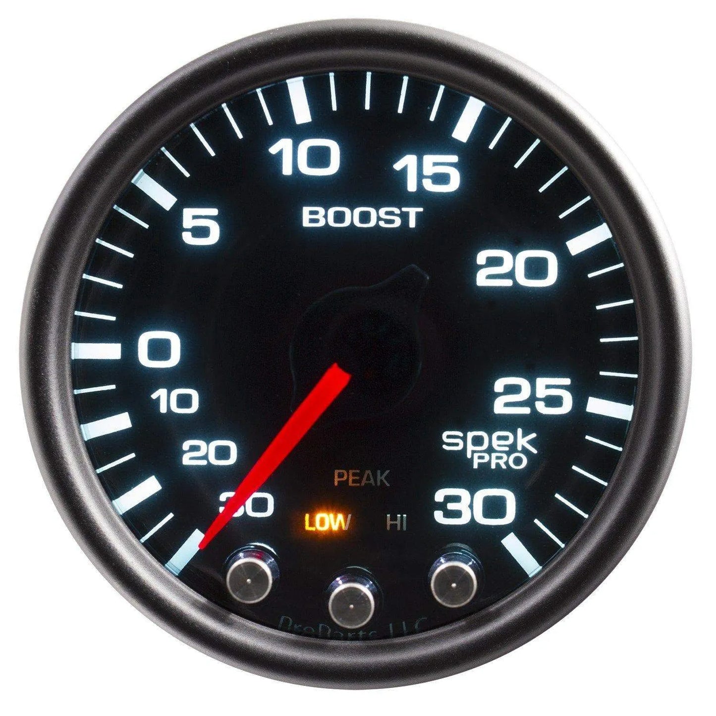 Autometer Spek-Pro 2 & 1/16" Vac/Boost Gauge 30INHG-30PSI
