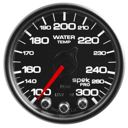 Autometer Spek-Pro 2 & 1/16" Water Temp Gauge 100-300F