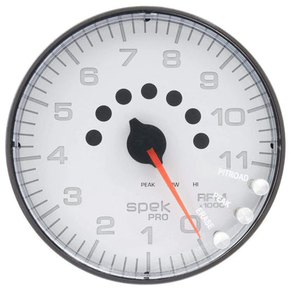 Autometer Spek-Pro 5" Tachometer W/Shift Light 11K RPM